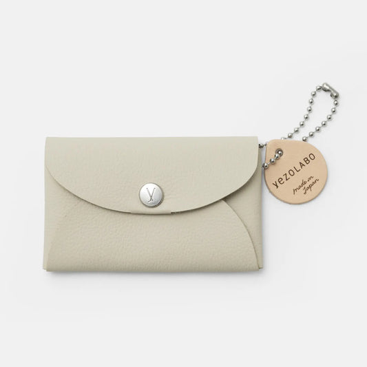 Leather Card Case - ivory