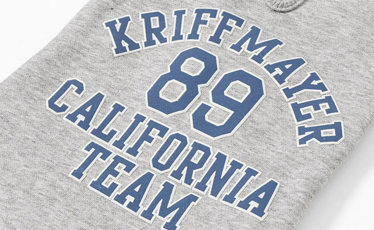 Dog Logo Sweatshirt Crew – Gray