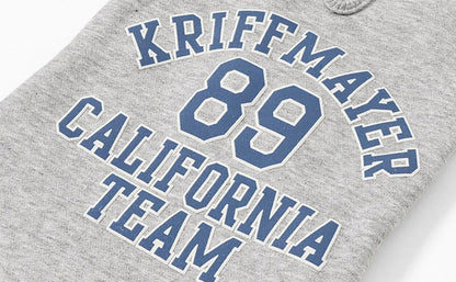 Dog Logo Sweatshirt Crew – Gray