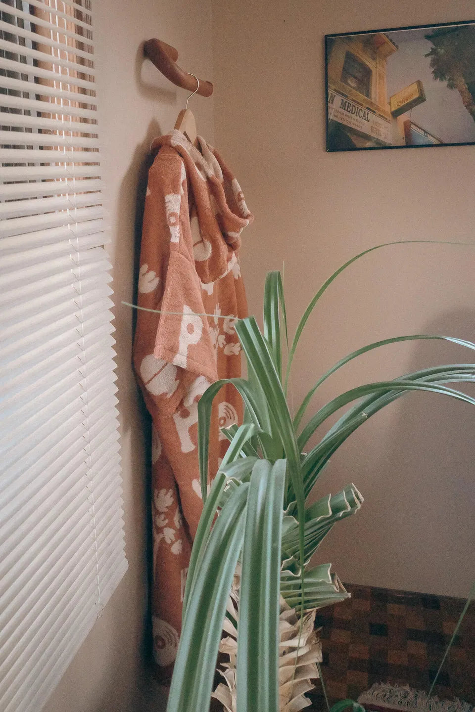 Human Robe - Papaya Red