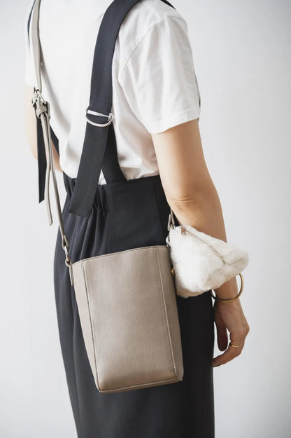 Ensemble Walking Shoulder Bag - greige