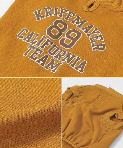 Dog Logo Sweatshirt Crew – Mustard