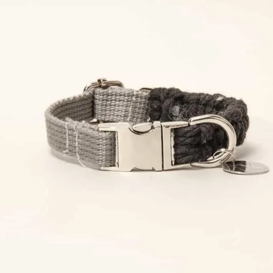 Macramé Collar - black